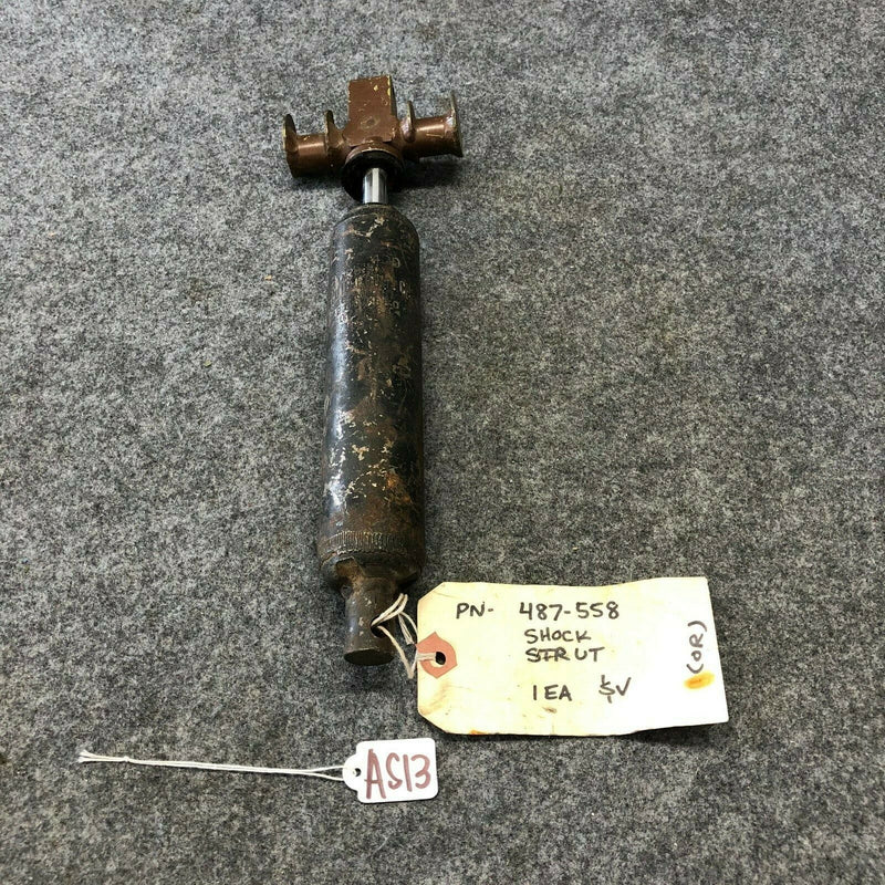 Piper PA-22 Shock Strut and Top End Fitting Assy P/N 487-558