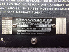 Collins ICU-85 Internal Compensation Unit P/N 622-6189-002