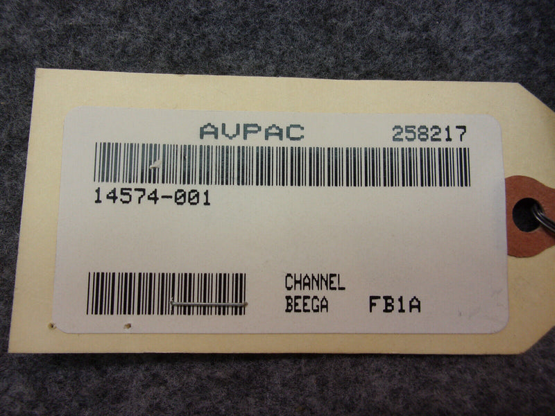 Piper PA-18 Radio Mount Channel P/N 14574-001