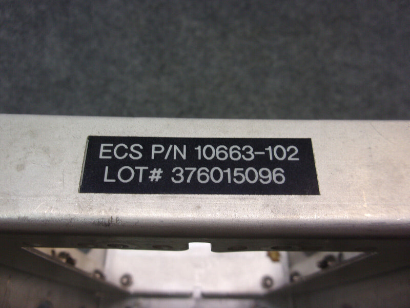 ECS Avionics Mounting Tray With Fan P/N 10663-102