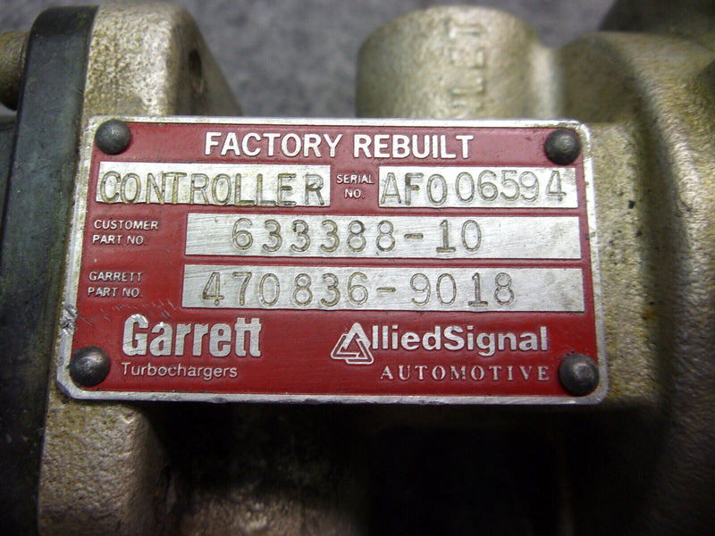 Garrett Turbo Controller P/N 633388-10 470836-9018