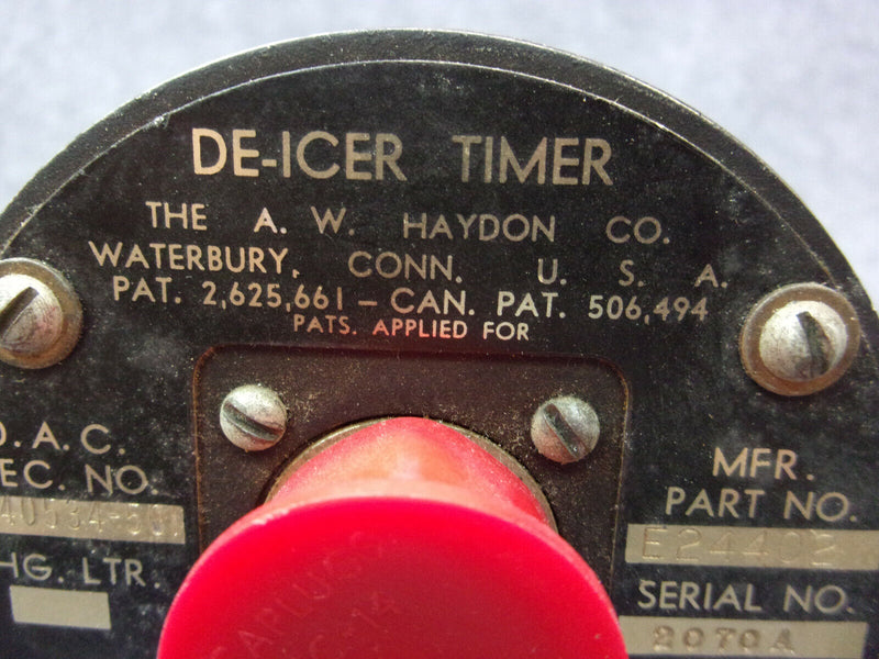 AW Haydon De-Icer Timer P/N E24402