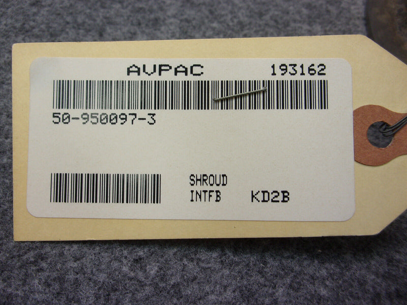 Beechcraft LH-IB Exhaust Stub P/N 50-950097-3 (New)