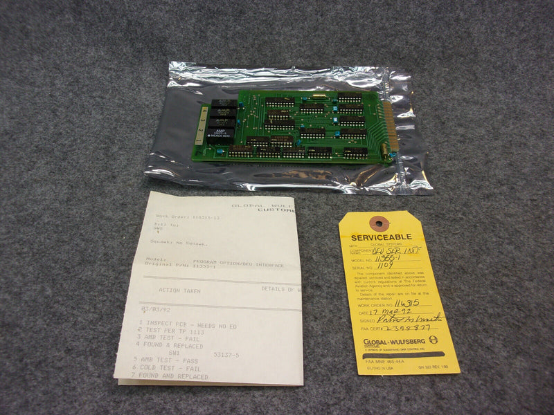 Global Wulfsberg PO OEU Board P/N 11355-1