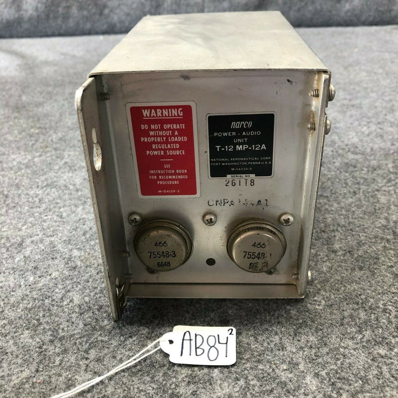 Narco Power Audio Unit T-12-MP-12A