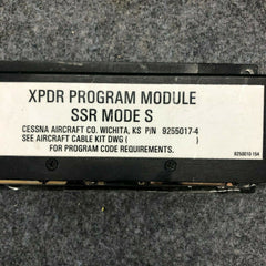 Cessna Transponder Program Module P/N 9255017-4