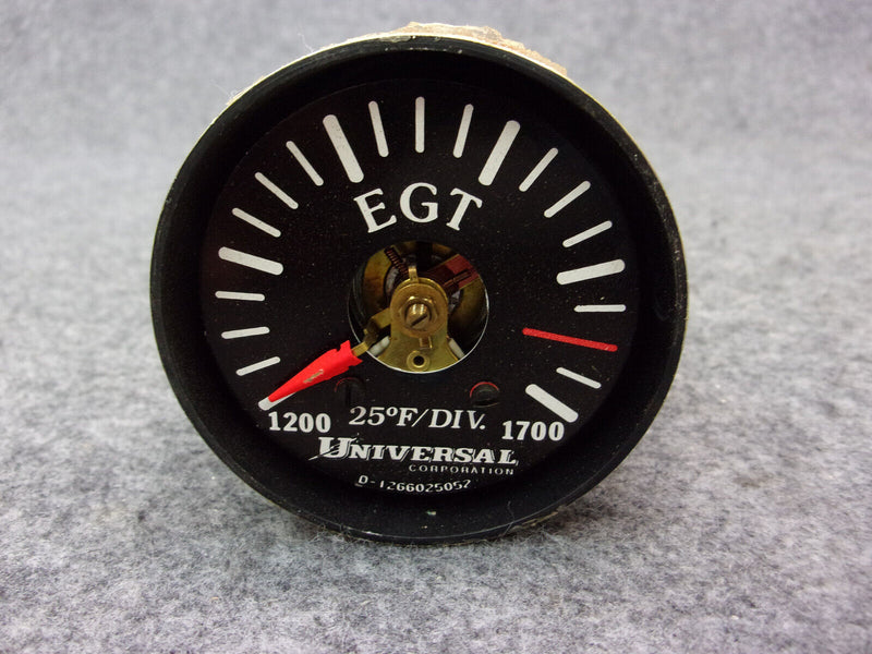 Universal Corp EGT Indicator Gauge P/N D-1266025052