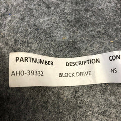 Helicopter Drive Block P/N  AH0-39332