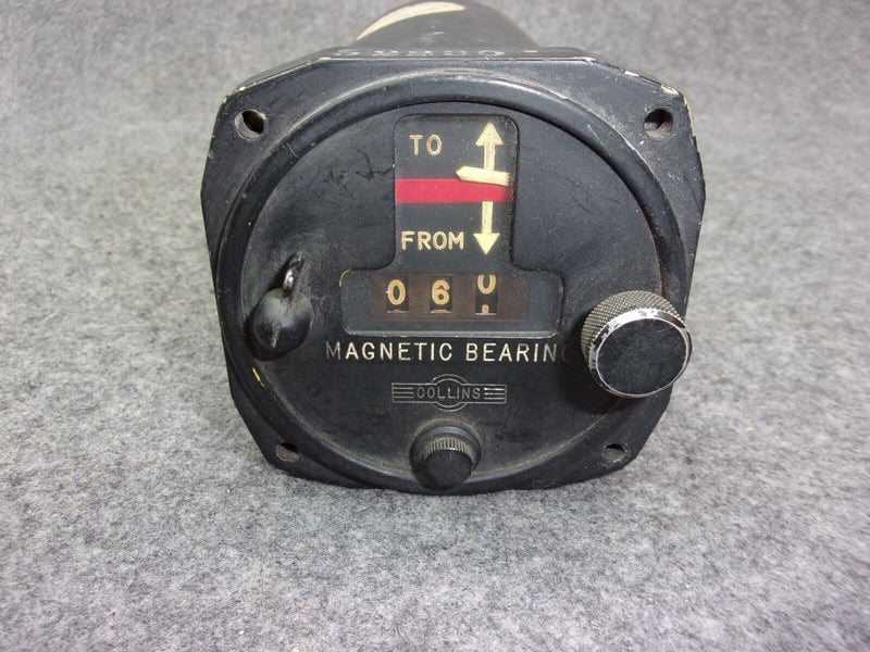 Collins 336A-2 Magnetic Bearing Indicator With Connector
