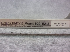 Collins UMT-13 Mounting Tray With Connectors P/N 622-5213-001 634-1021-001
