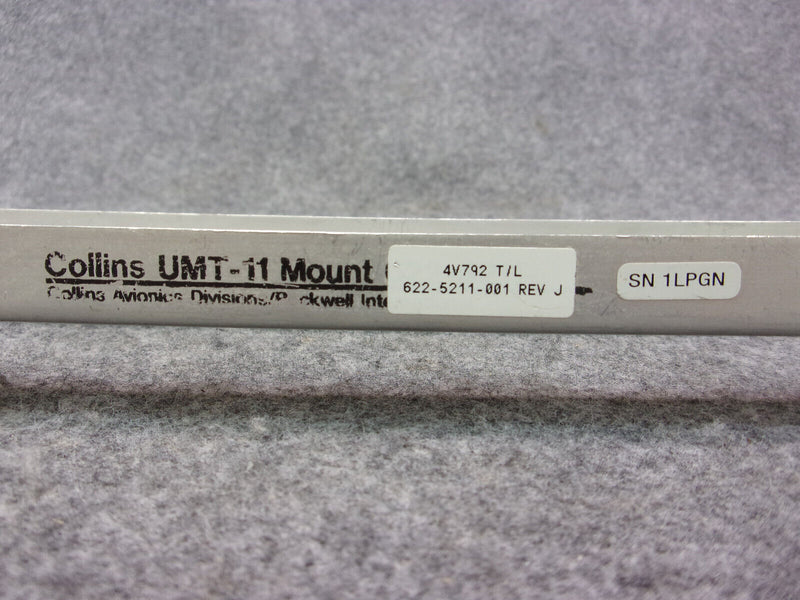 Collins UMT-11 Mount Tray With Backplate P/N 622-5211-001