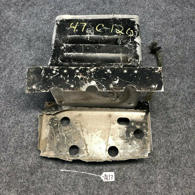 Cessna 140 Battery Box And Support Bulkhead P/N 0413298-5  0411210