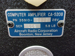 ARC CA-520B Computer Amplifier 28V P/N 35910-1228