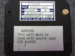 R.C. Allen Thermocouple Comp P/N RCA275-01