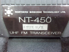 Northern Airborne Technology NAT EUR W/R UHF FM Transceiver P/N NT-450