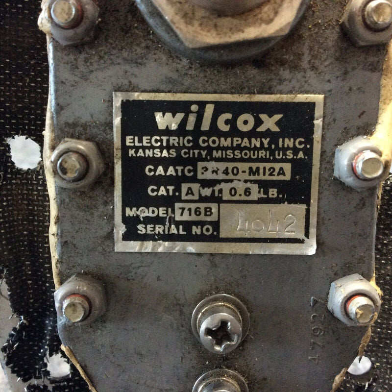 Wilcox 716B Transponder Antenna