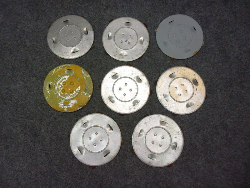 4-5/8 Inch Non-Slip Vented Inspection Cover Plate (Lot of 8)