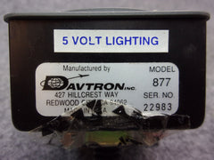 Davtron M877 Chronometer 5V Lighting P/N M877A-5V