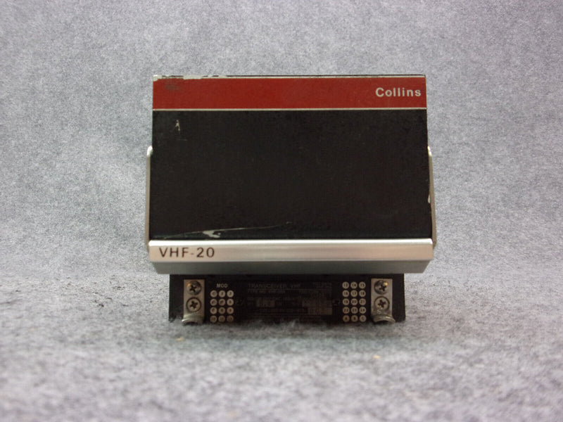 Collins VHF-20A Transceiver P/N 622-1879-002