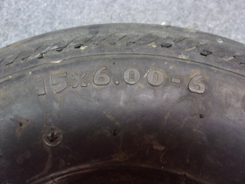 Goodyear Flight Special II 15x6.00-6 Tire P/N 156E61-3 (Retread)