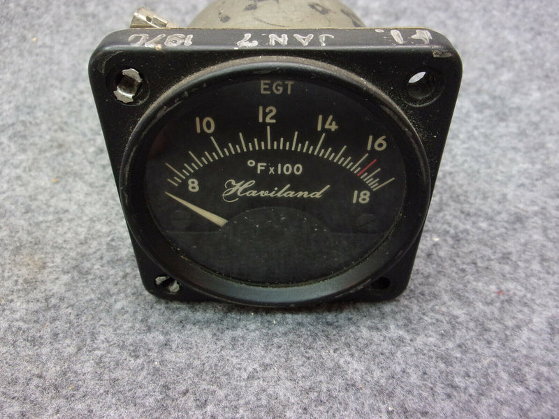 Haviland Lewis EGT Indicator Gauge P/N 49B902