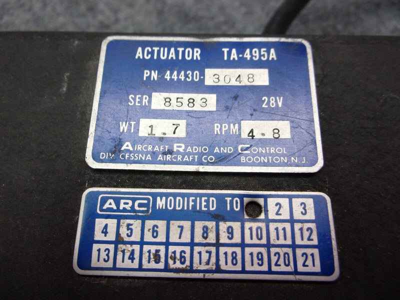 ARC TA-495A Actuator Servo P/N 44430-3048