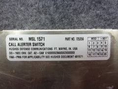 Hughes Call Alerter Switch And Cabin Bus Repeater With Connectors And Mount
