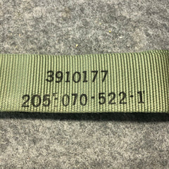 Bell Helicopter Seatbelt Strap Assy P/N 205-070-522-001
