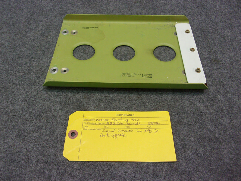 Airshow Mounting Tray P/N MDB9006-1100-013