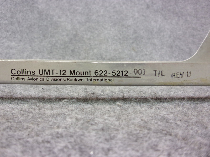 Collins UMT-12 Mount Tray With Backplate P/N 622-5212-001