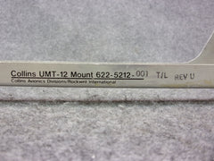 Collins UMT-12 Mount Tray With Backplate P/N 622-5212-001