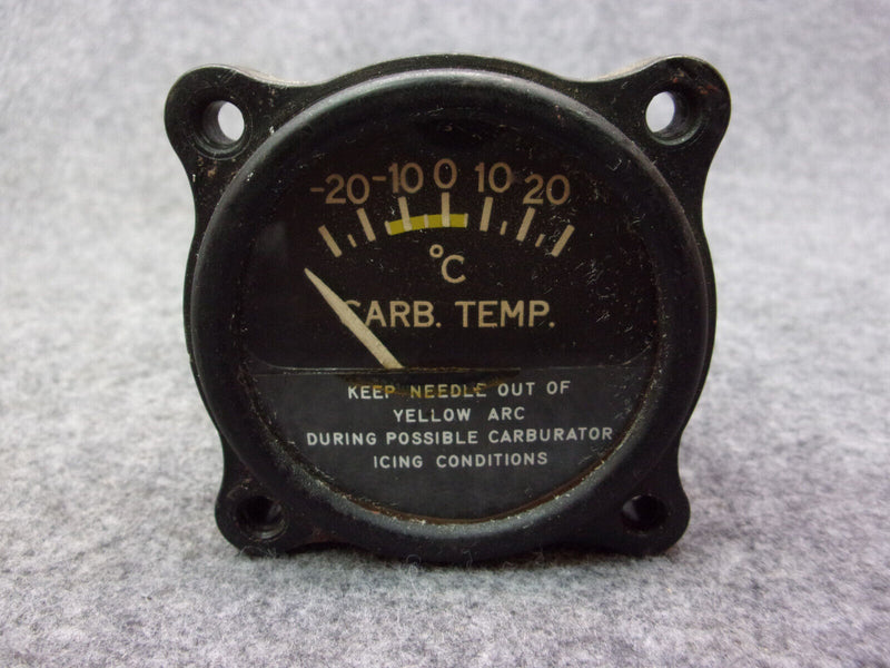 Cessna Karnish Instruments Carb Temp Indicator Gauge With Connector P/N S1311-1