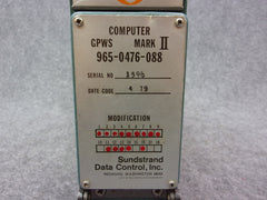 Sunstrand GPWS MkII Computer P/N 965-0476-088