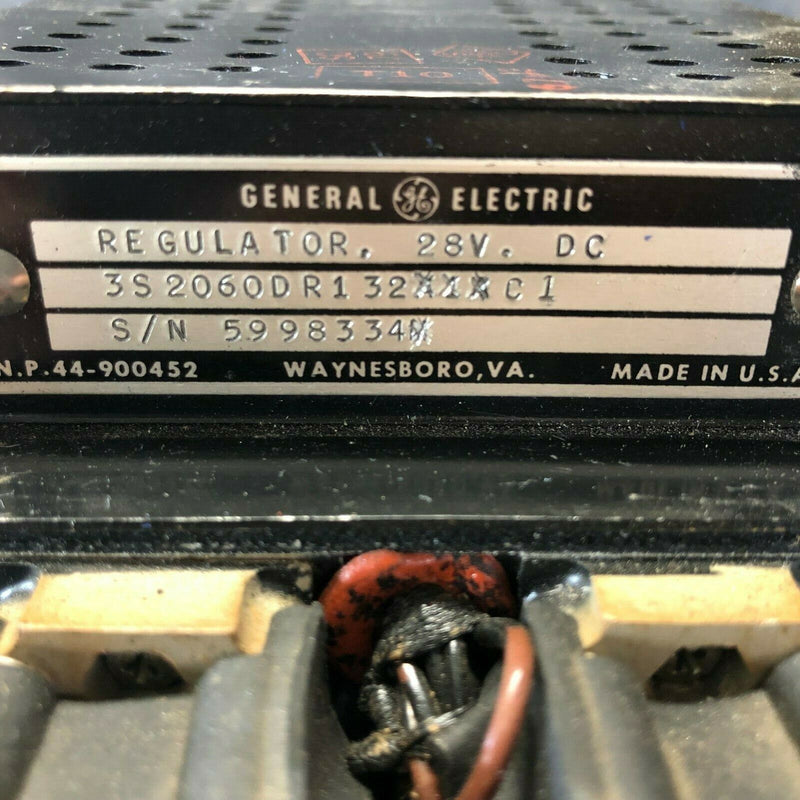 General Electric 28V DC Regulator P/N  3S2060DR132C1