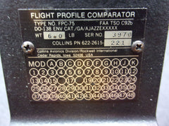 Collins FPC-75 Flight Profile Comparator P/N 622-2615-221