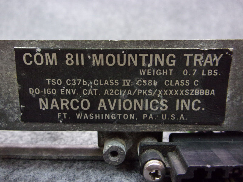 Narco COM-811 Mounting Tray With Connectors