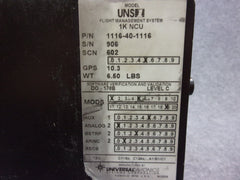 Universal Avionics UNS-1K FMS P/N 1116-40-1116