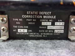 Intercontinental Dynamics Type 422 Static Defect Correction Module P/N 30510-241