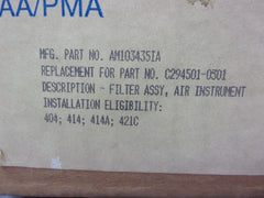 Cessna Air-Maze Instrument Air Filter P/N AM103435IA