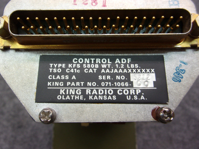 King KFS-580B ADF Control P/N 071-1066-00