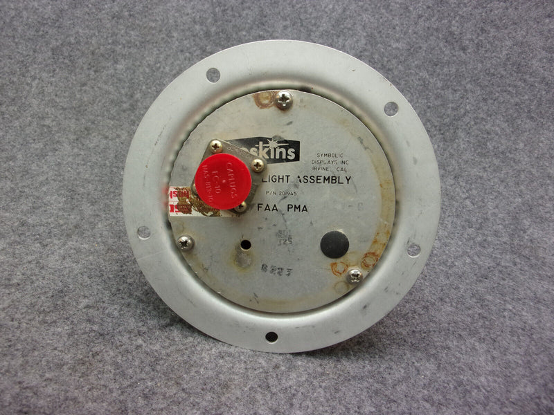 SDI Hoskins White Strobe Light Assy P/N 201945-1mod1