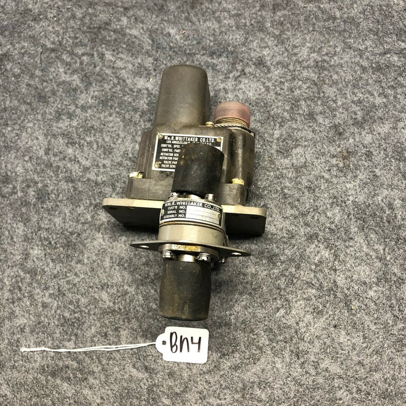 Whittaker Actuator Valve P/N 107815