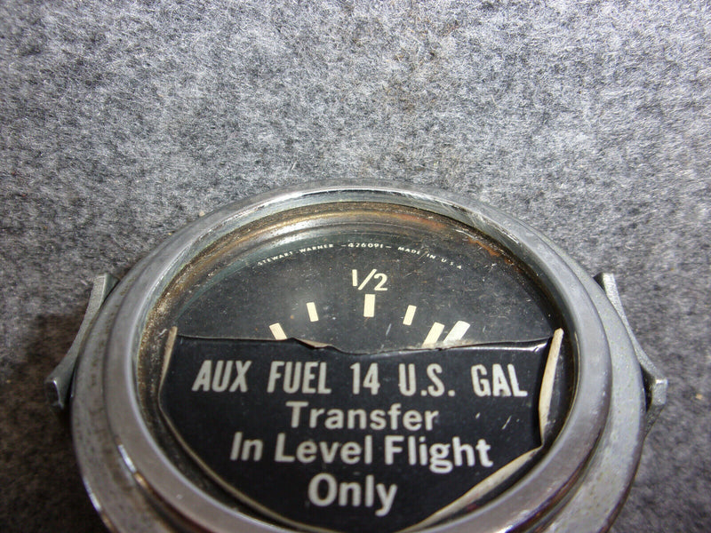 Stewart-Warner Fuel Level Indicator Gauge P/N 426091  301H-S12