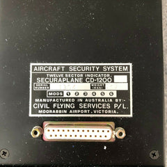 SECURAPLANE CD1200-2 Security System