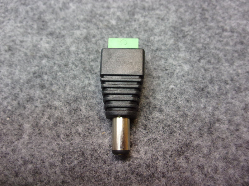 2.1x5.5mm Power Plug To Screw Terminals Adapter P/N 335-370 (Lot of 50)