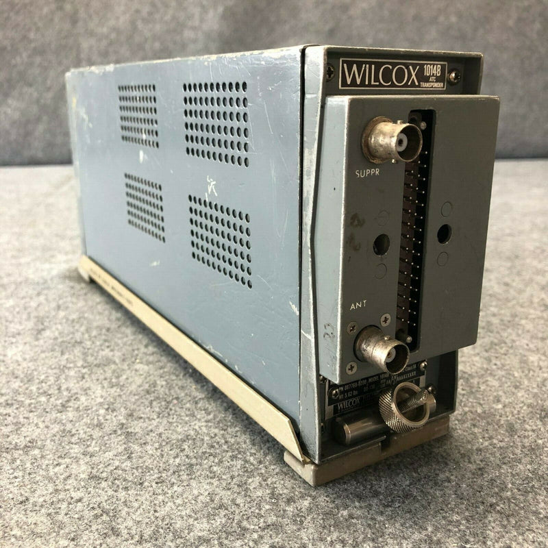 Wilcox 1014B ATC Transponder P/N 097768-0200 With Tray