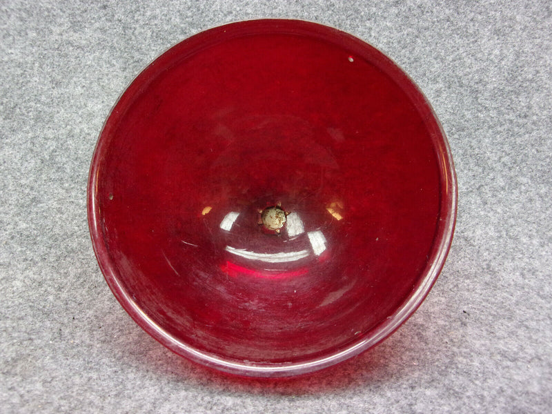 5" Red Plastic Beacon Lens