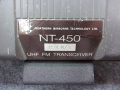 NAT Northern Airborne Technology EUR W/R UHF FM Transceiver P/N NT-450