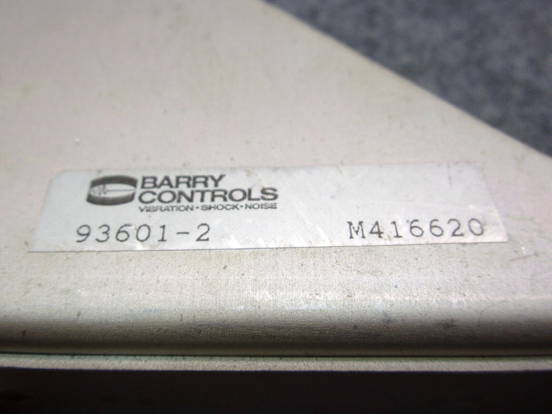 Barry Controls Airborne Datalink Mount Tray P/N 93601-2