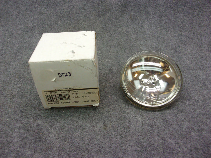 Martek 4509Q 13V 100W PAR36 Landing Light Bulb P/N 11-08432